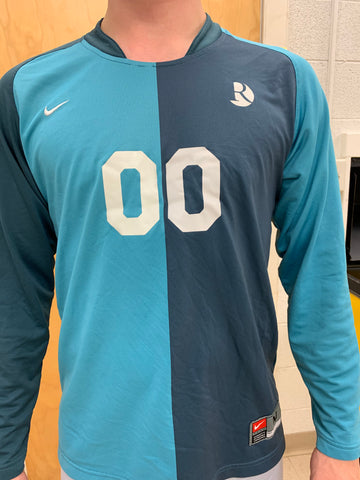 Two-Tone Blue GK Jersey