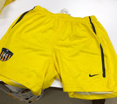 Yellow Game Shorts