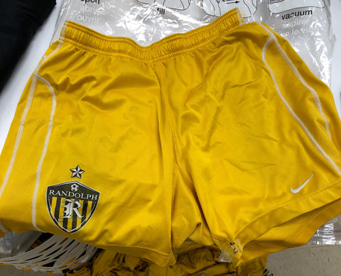 Yellow Training Shorts